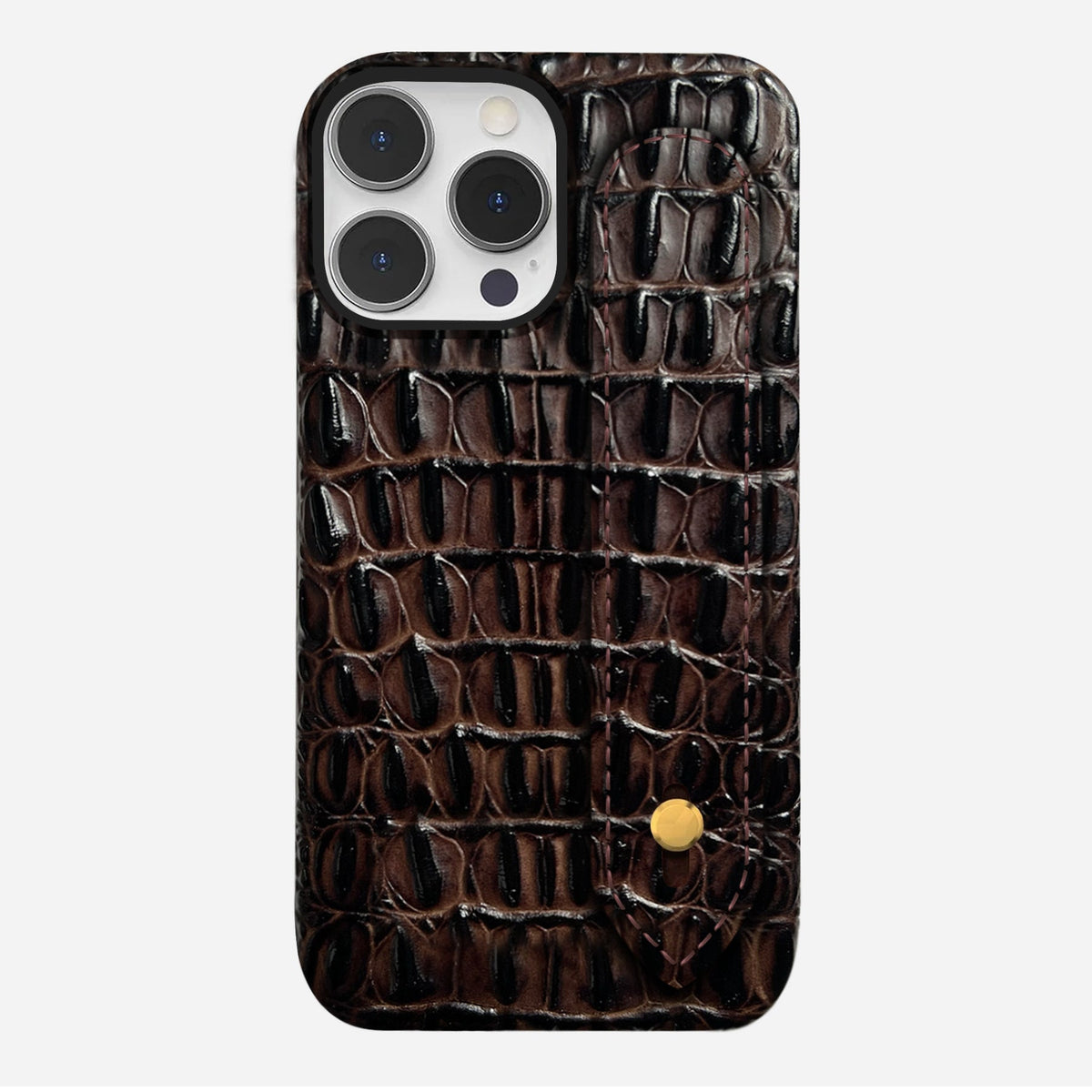 iPhone 13 Pro Max Leather Case — Titan Handle