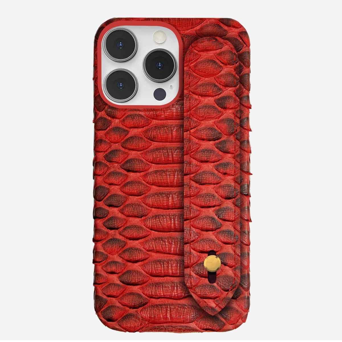 iPhone 14 Pro Leather Case — Piton Handle