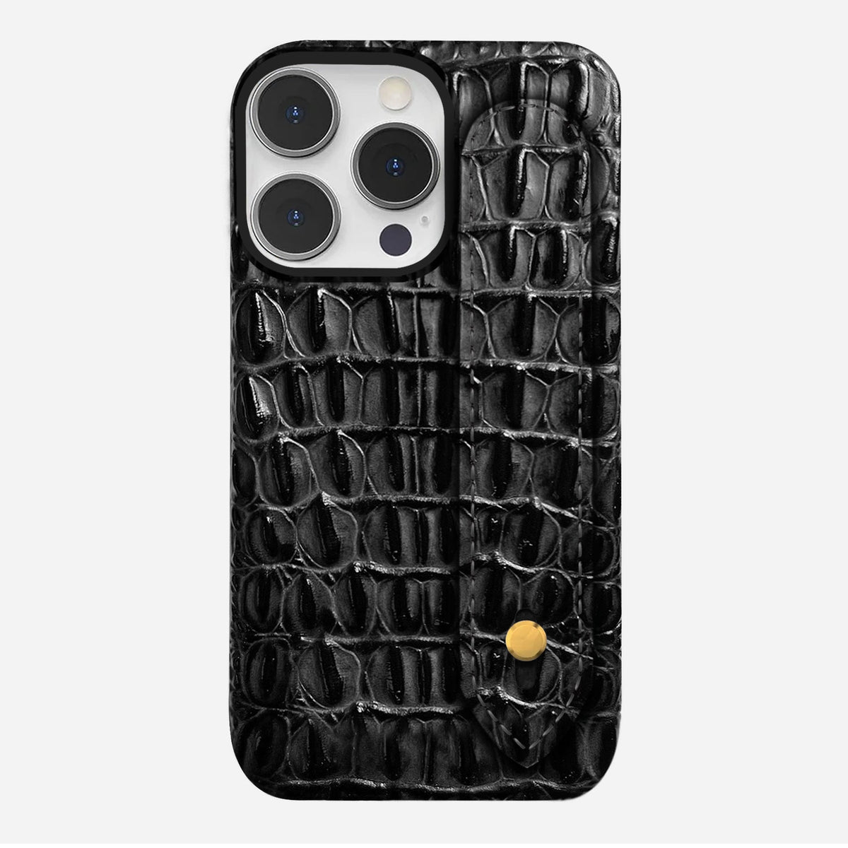 iPhone 14 Pro Leather Case — Titan Handle