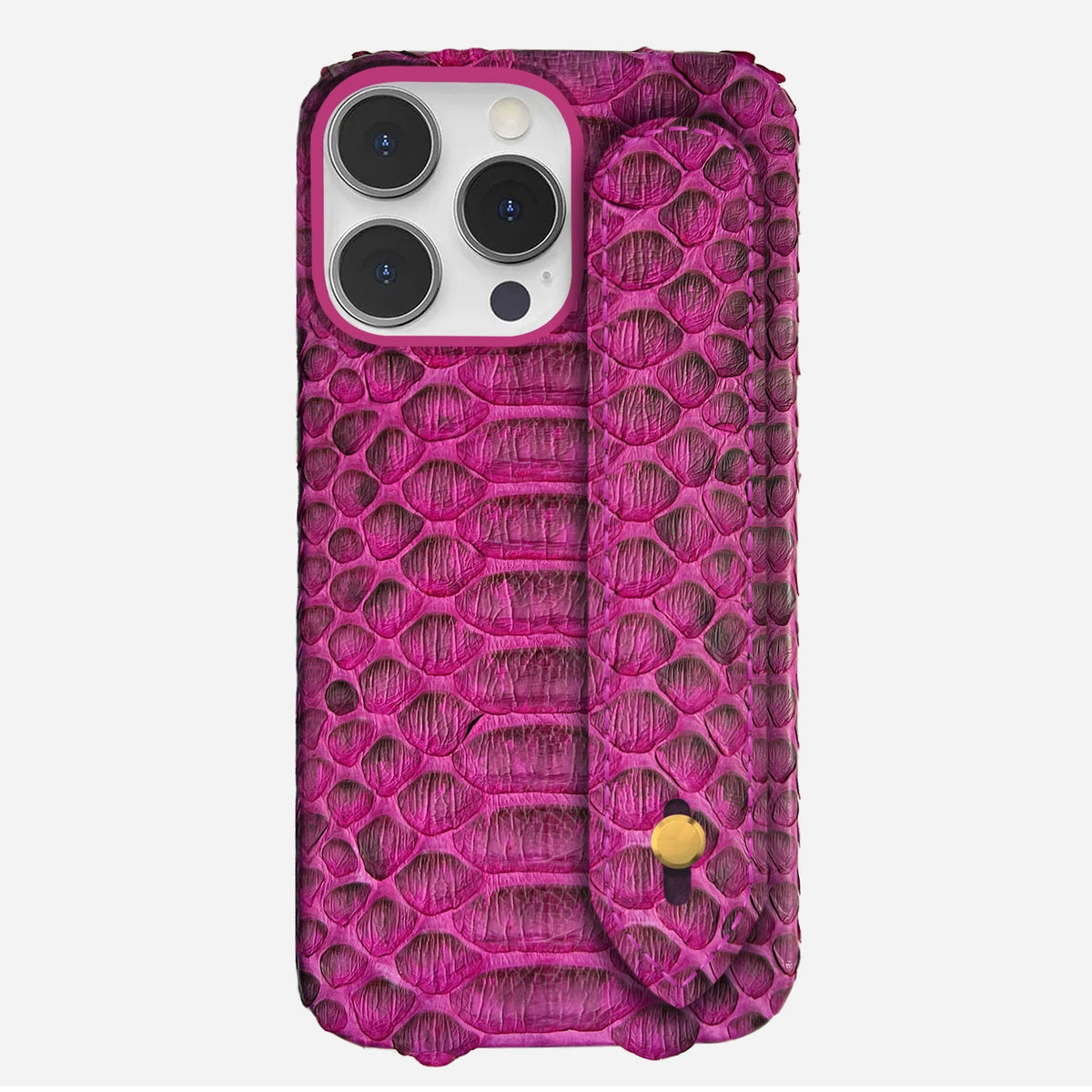 iPhone 14 Pro Leather Case — Piton Handle