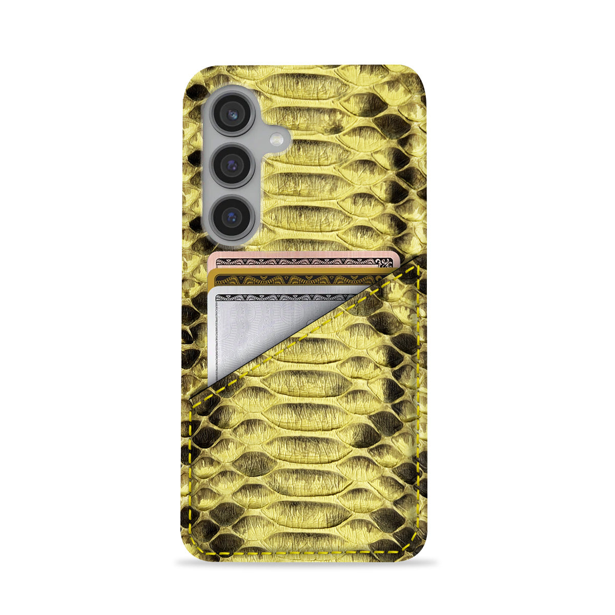 Galaxy S24 FE Leather Case — Piton Cardholder