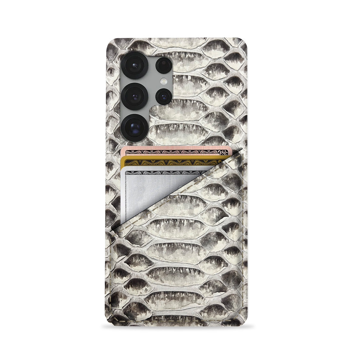 Galaxy S24 Ultra Leather Case — Piton Cardholder