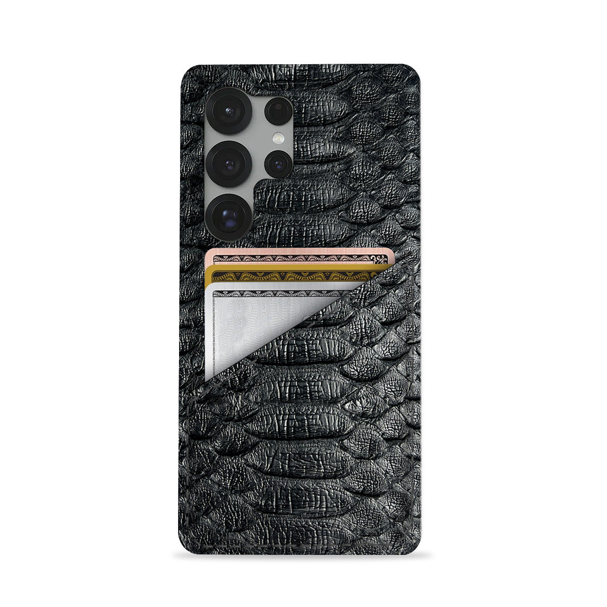 Galaxy S25 Ultra Leather Case — Piton Cardholder