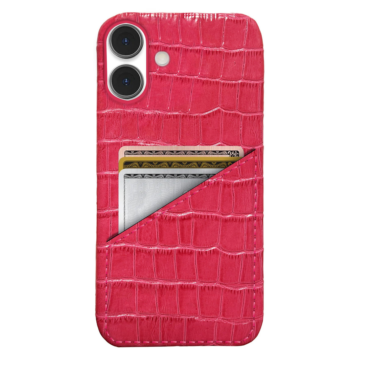 iPhone 16 Plus Leather Case — Vega Cardholder