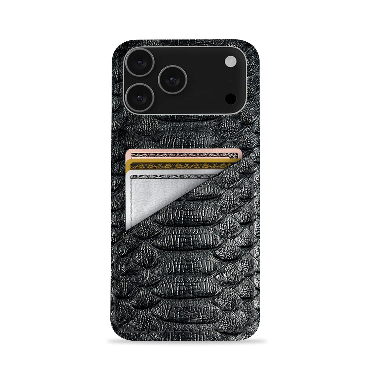 iPhone 18 Pro Max Leather Case — Piton Cardholder