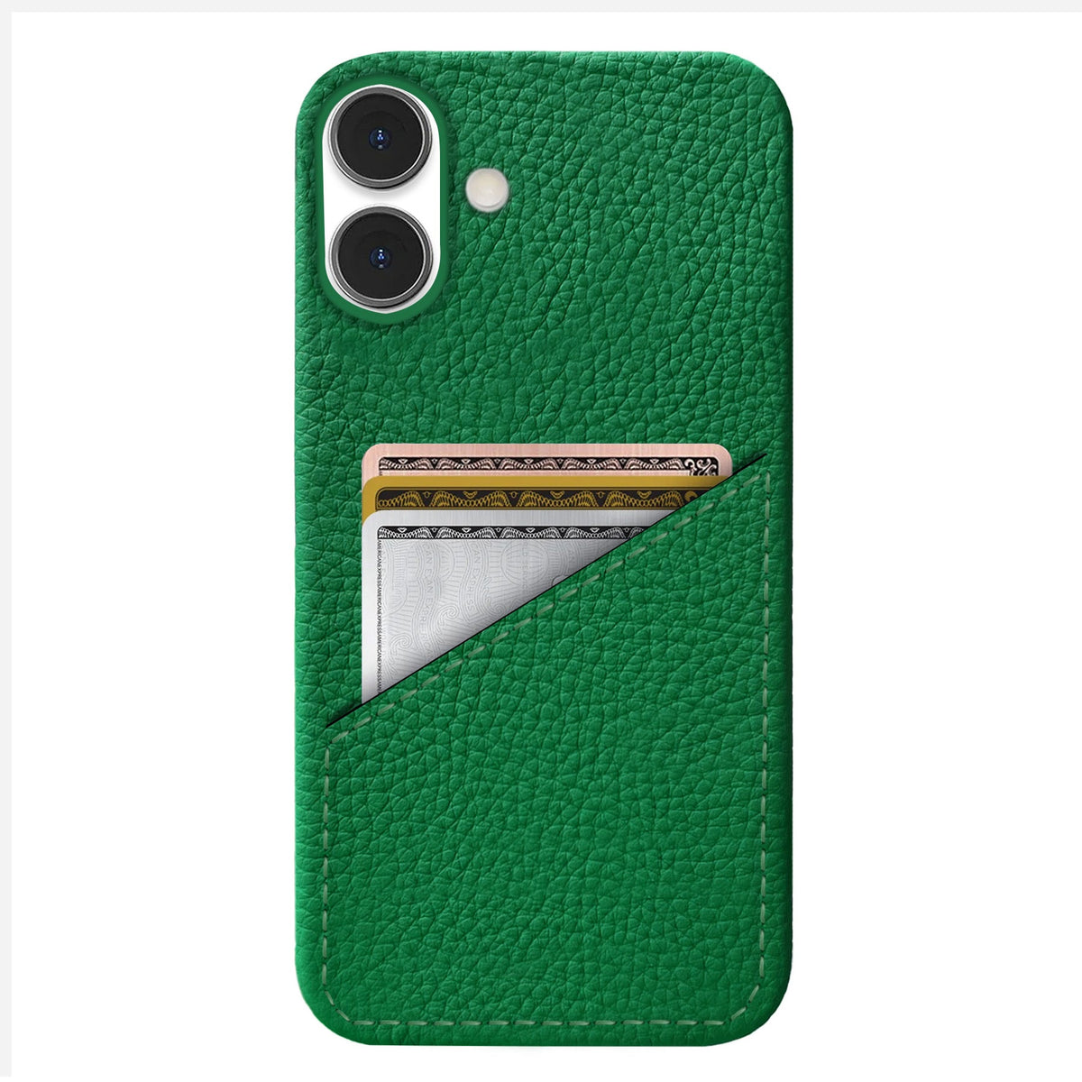 iPhone 16 Leather Case — Ashe Cardholder