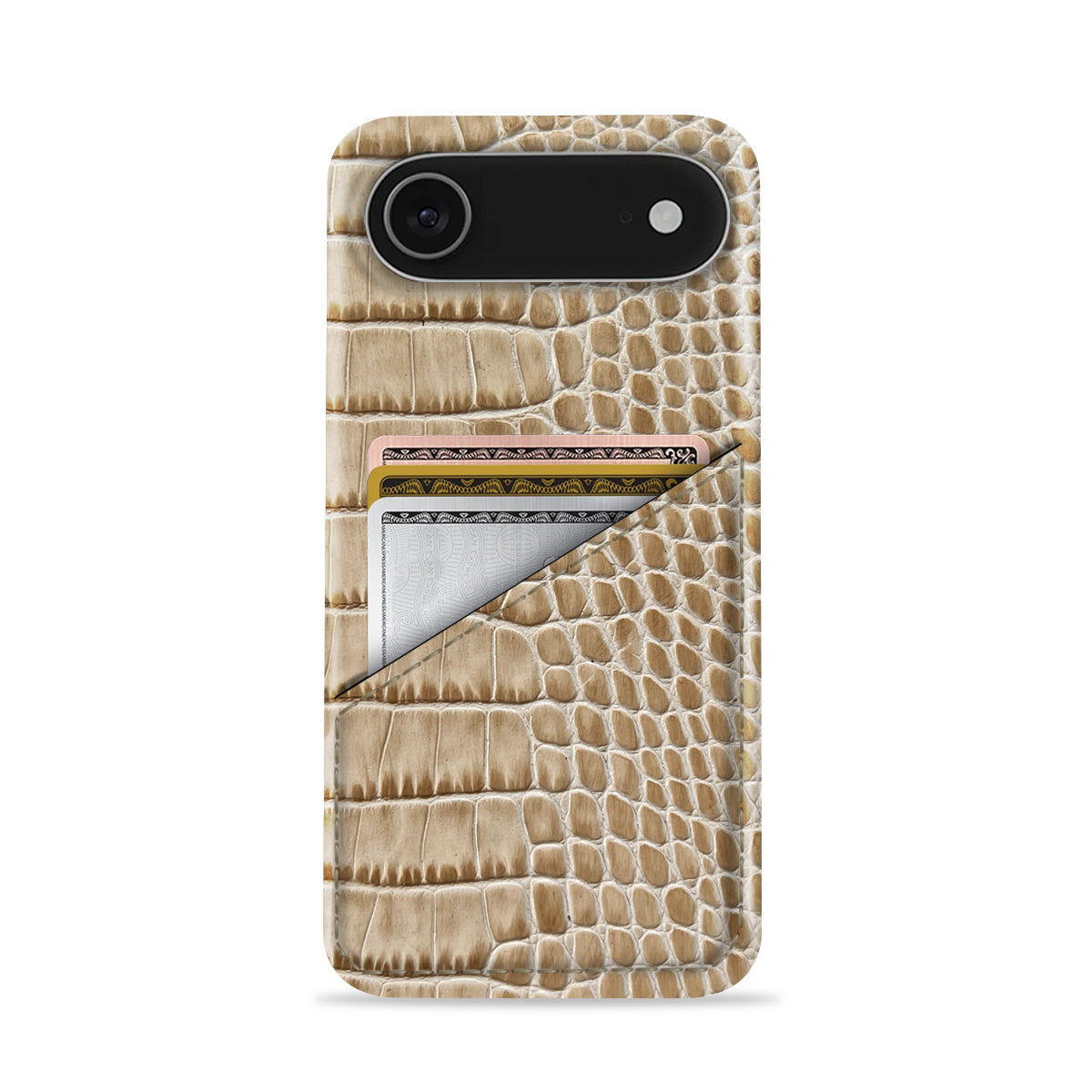 iPhone 17 Air Leather Case — Neo Cardholder