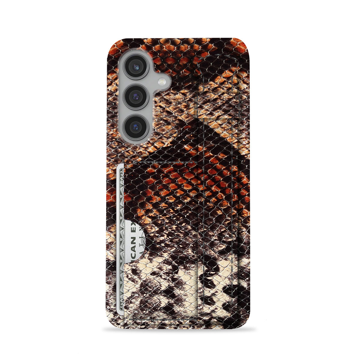 Galaxy S24 FE Leather Case — Elise Handle Cardholder