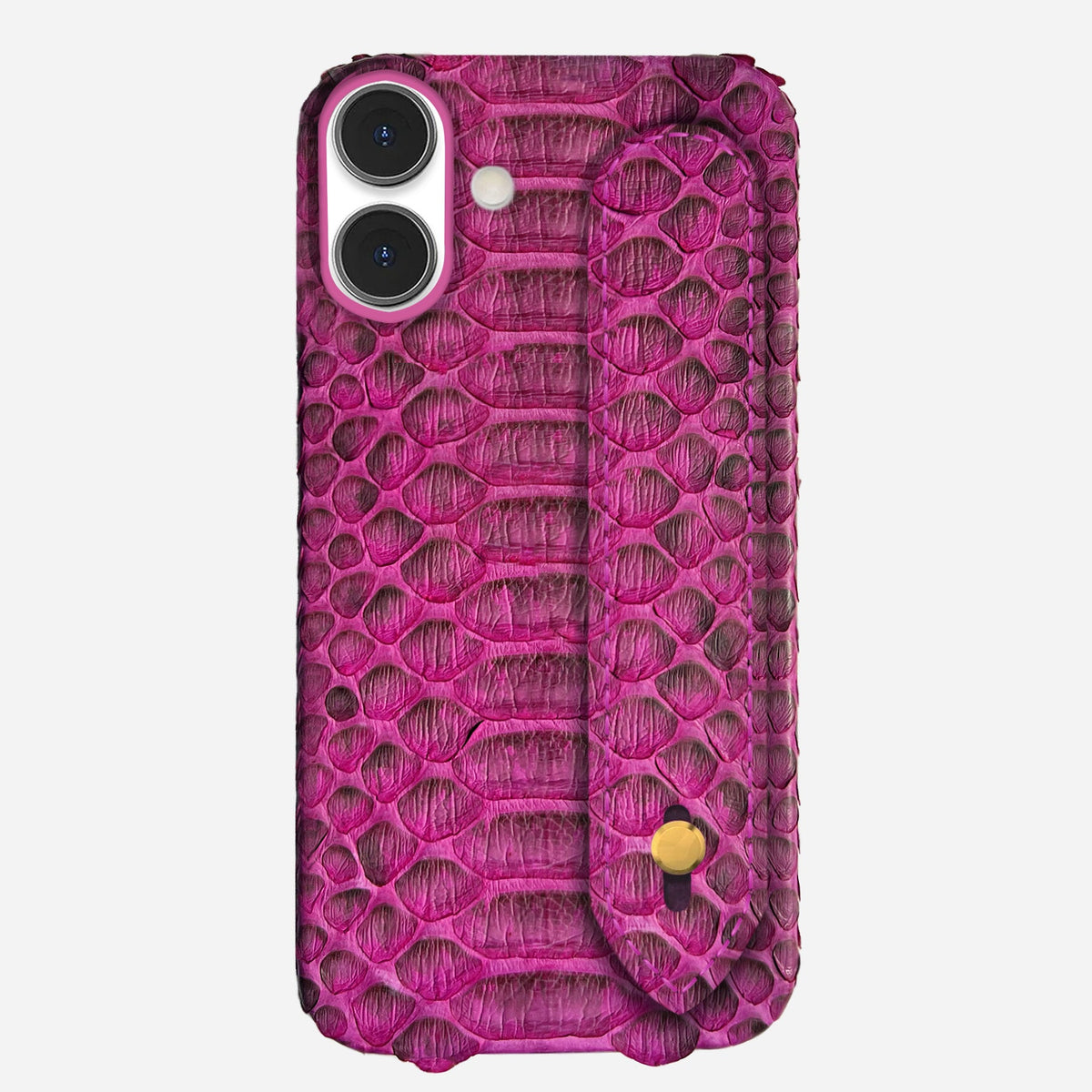 iPhone 16 Plus Leather Case — Piton Handle