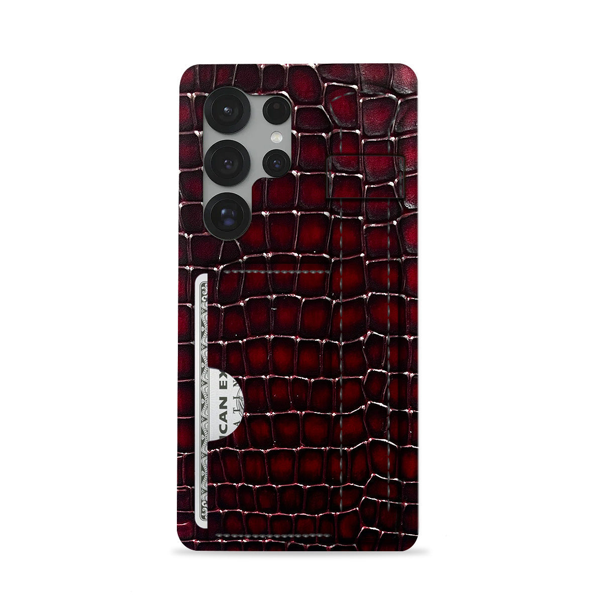 Galaxy S26 Ultra Leather Case — Lusso Handle Cardholder