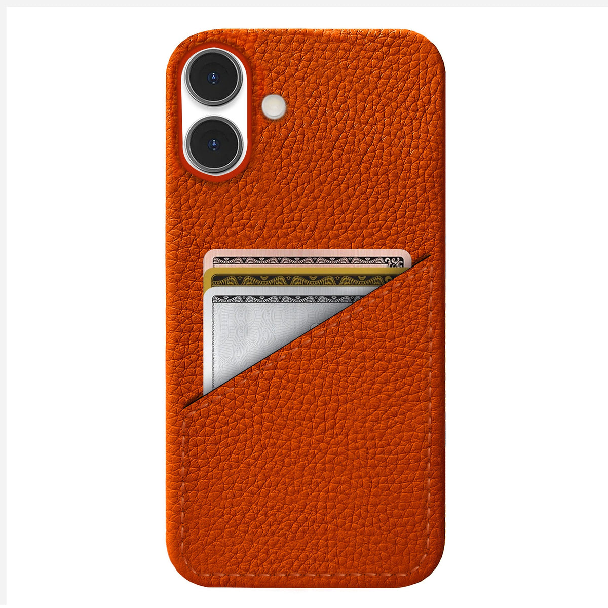 iPhone 16 Leather Case — Ashe Cardholder