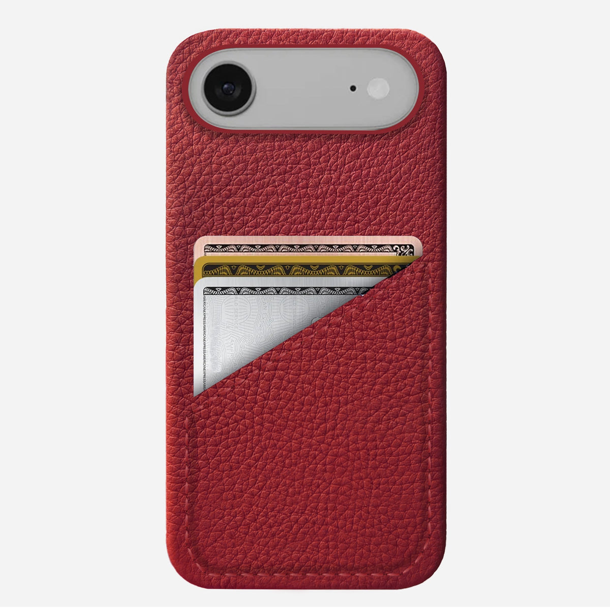 iPhone 17 Air Leather Case — Ashe Cardholder