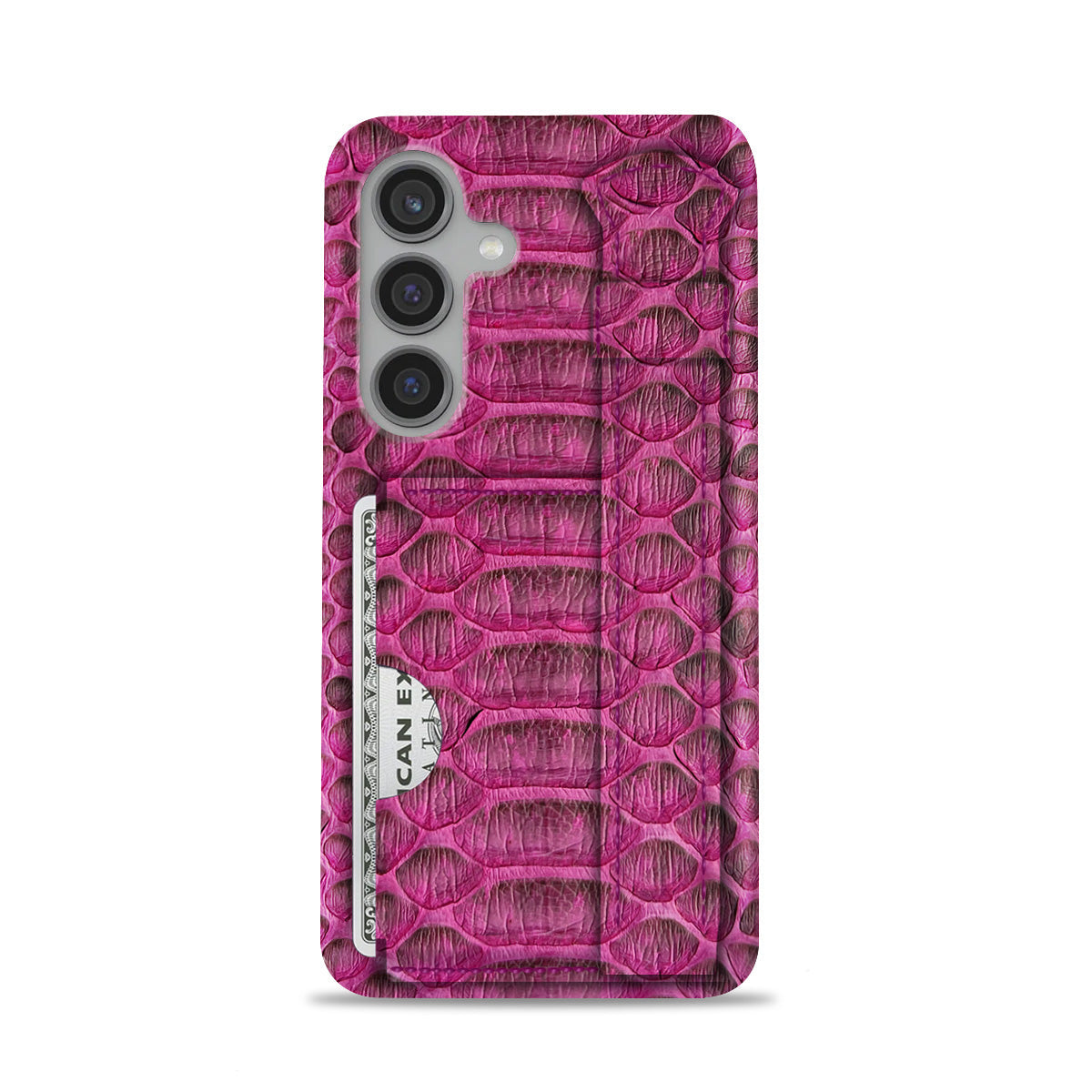 Galaxy S24 FE Leather Case — Piton Handle Cardholder