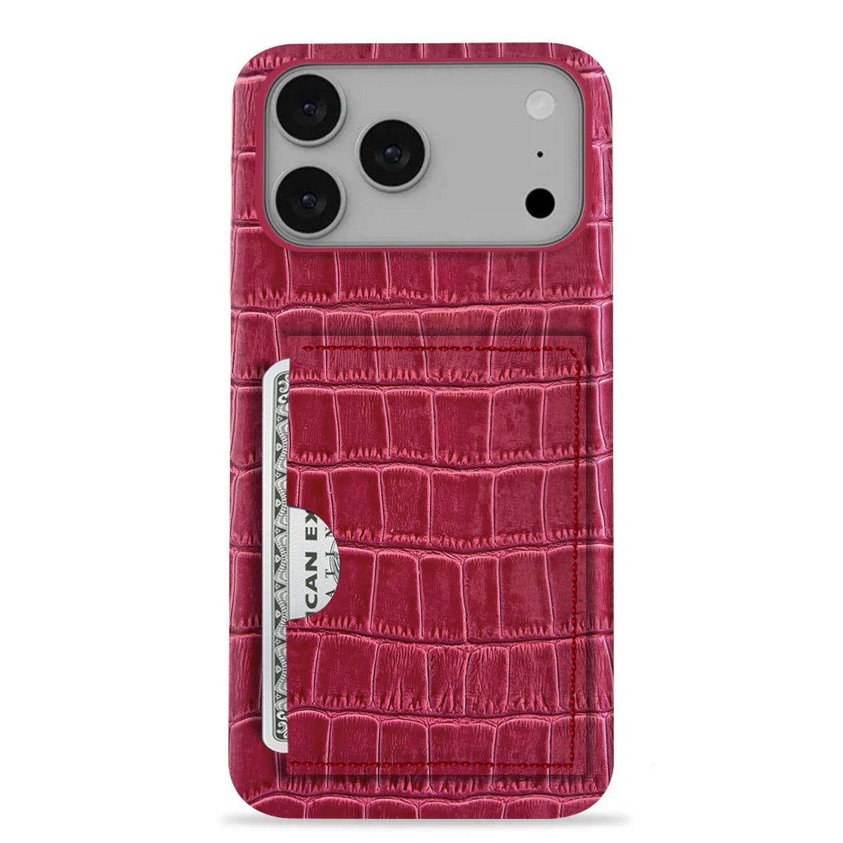 iPhone 17 Pro Max Leather Case — Vega Cardholder