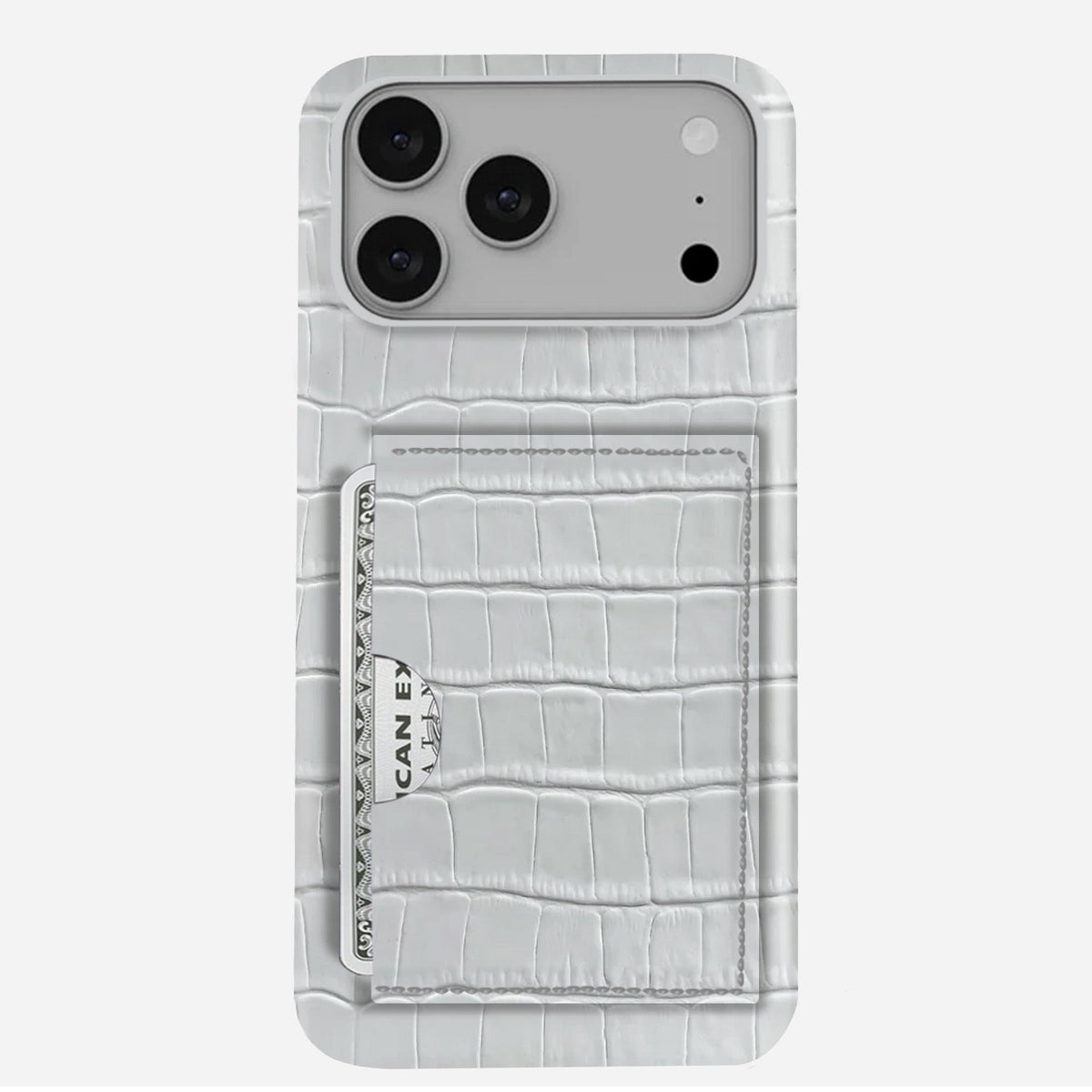 iPhone 17 Pro Max Leather Case — Vega Cardholder