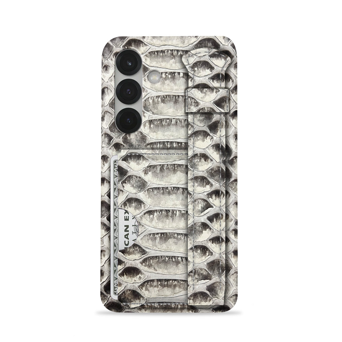 Galaxy S25 Plus Leather Case — Piton Handle Cardholder