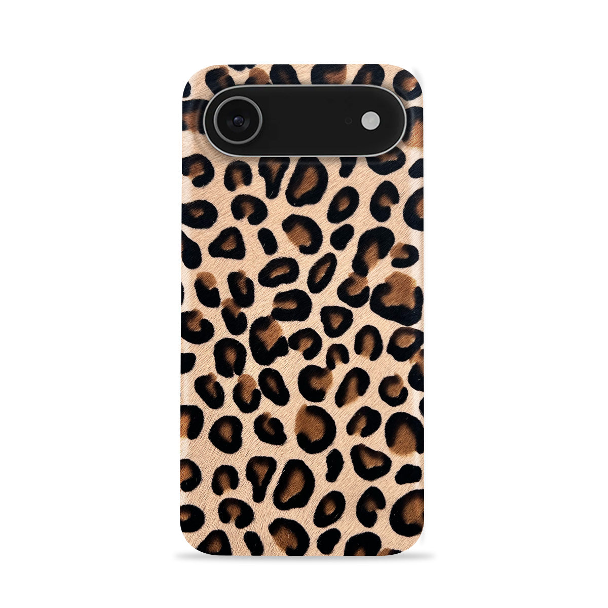 iPhone 17 Air Leather Case — Leopard
