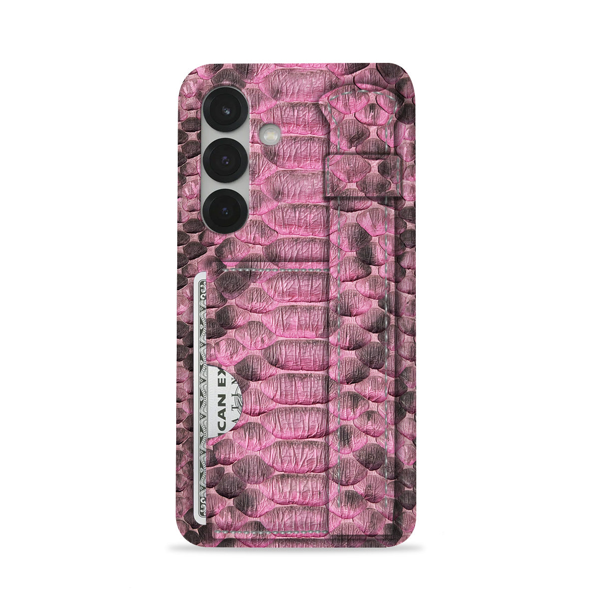 Galaxy S25 Plus Leather Case — Piton Handle Cardholder