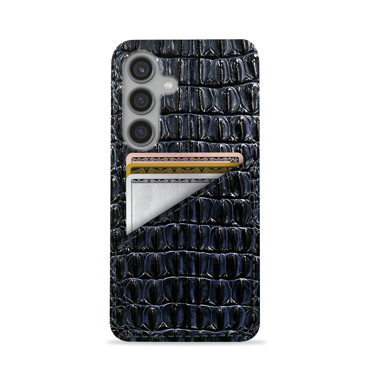 Galaxy S26 Plus Leather Case — Titan Cardholder