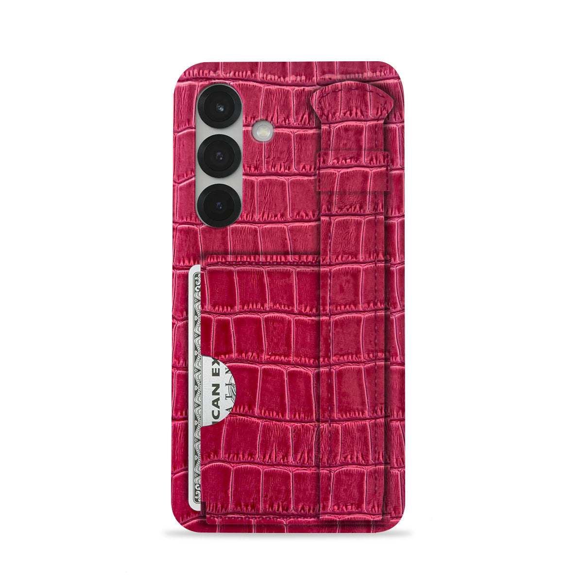 Galaxy S26 Plus Leather Case — Vega Handle Cardholder