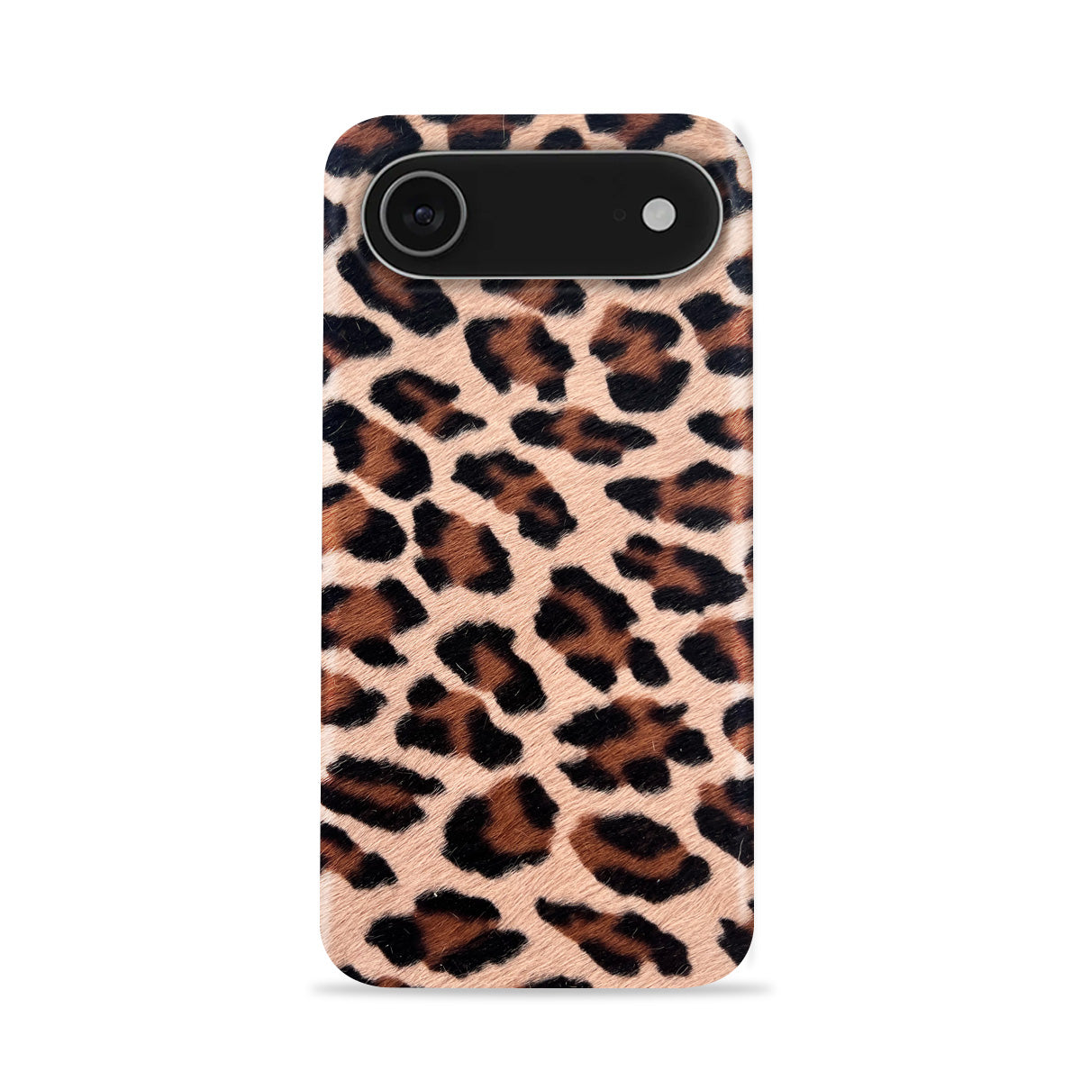 iPhone 17 Air Leather Case — Leopard