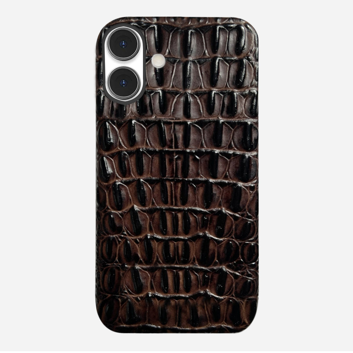 iPhone 16 Plus Leather Case — Titan