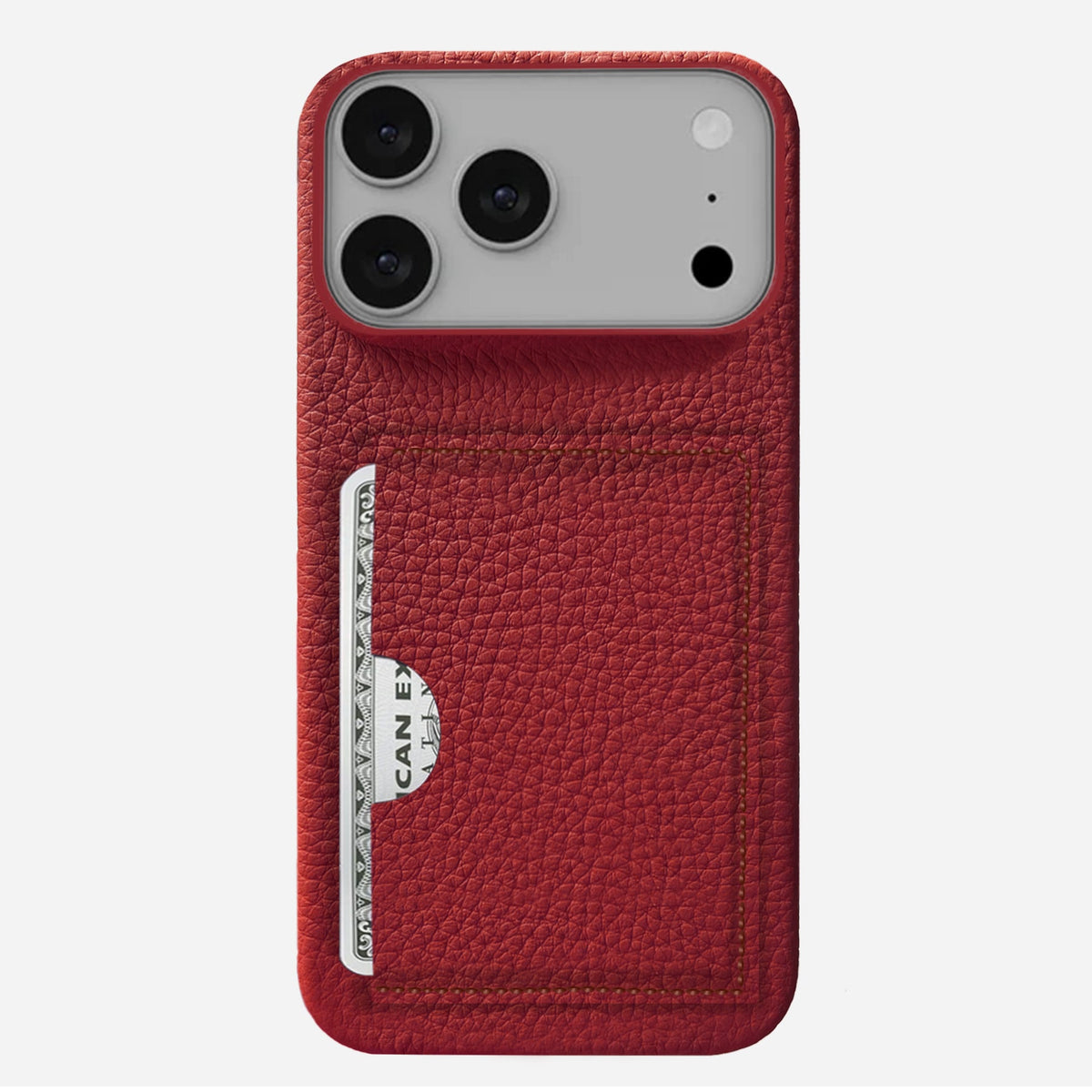 iPhone 17 Pro Leather Case — Ashe Cardholder