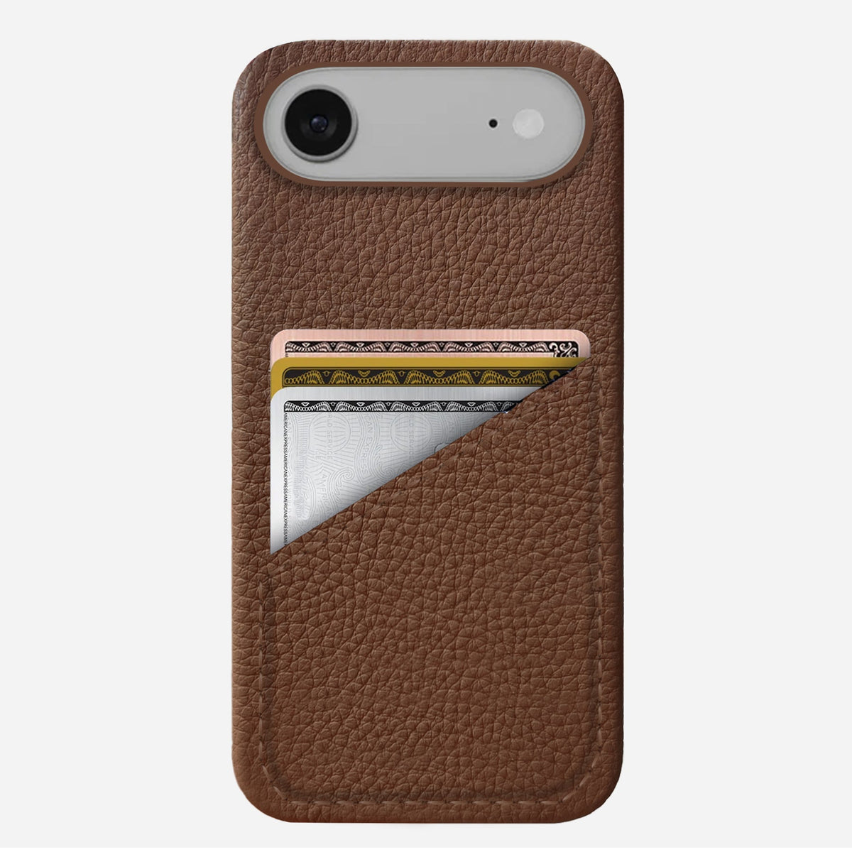 iPhone 17 Air Leather Case — Ashe Cardholder