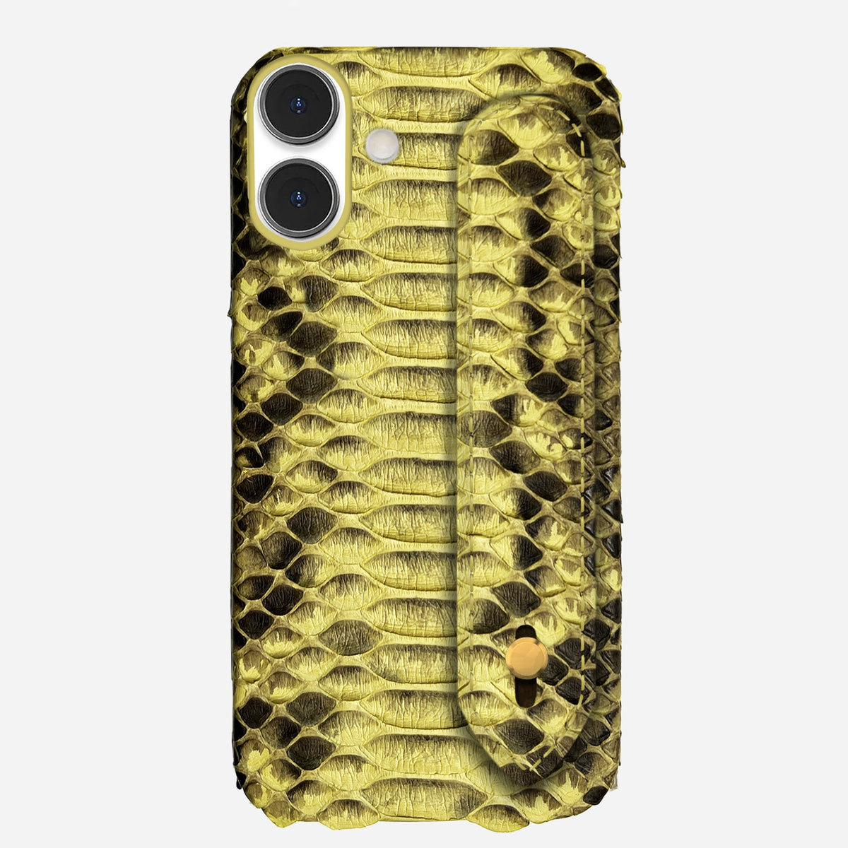 iPhone 16 Plus Leather Case — Piton Handle