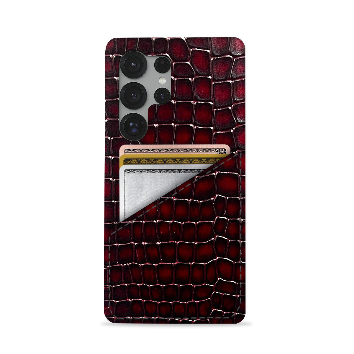 Galaxy S25 Ultra Leather Case — Lusso Cardholder