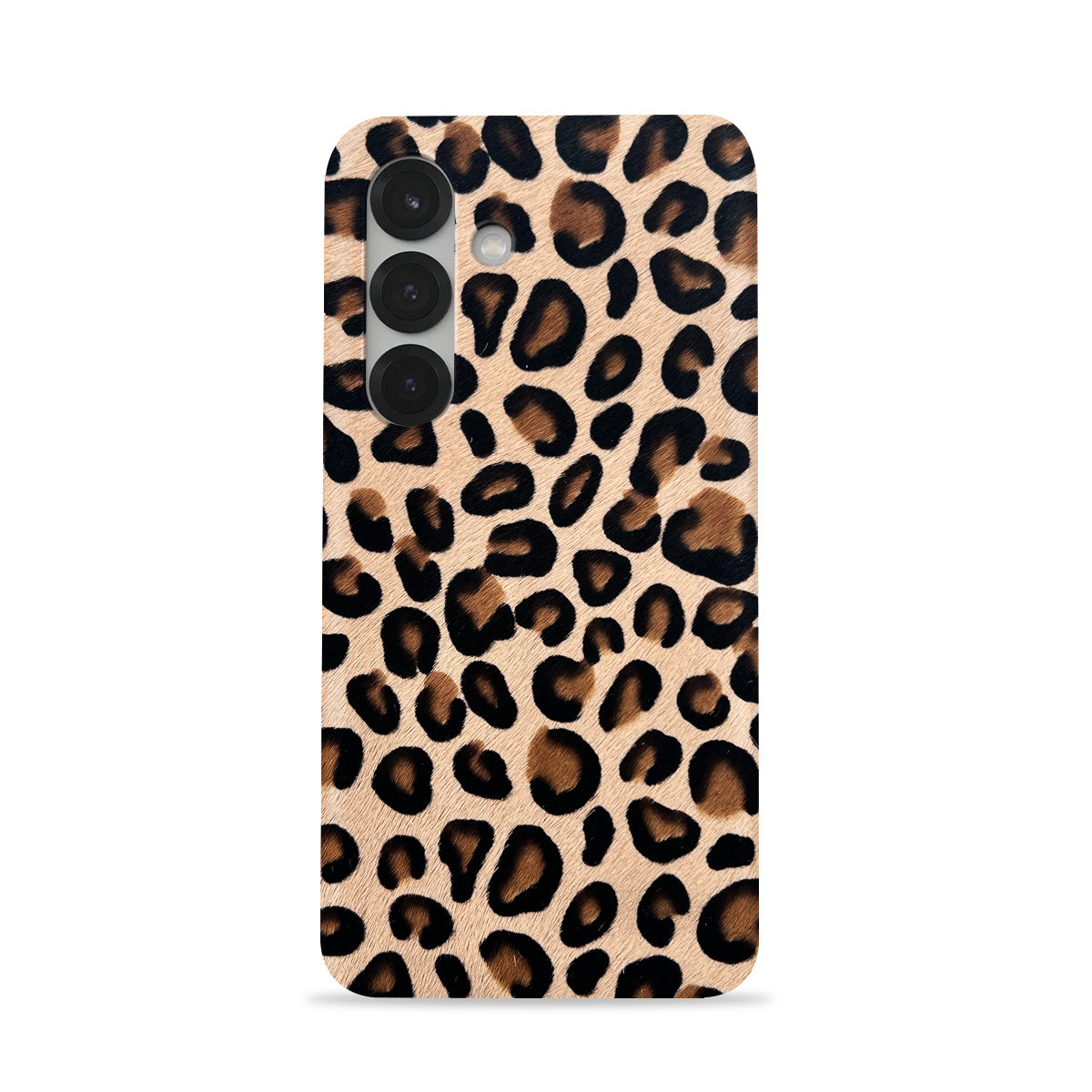 Galaxy S25 Plus Leather Case — Leopard
