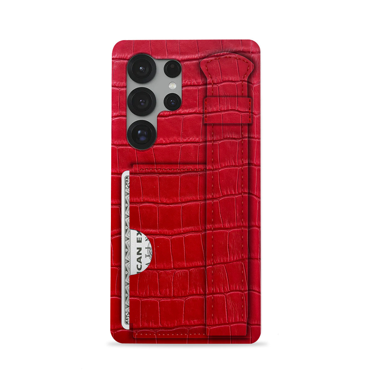 Galaxy S25 Ultra Leather Case — Vega Handle Cardholder