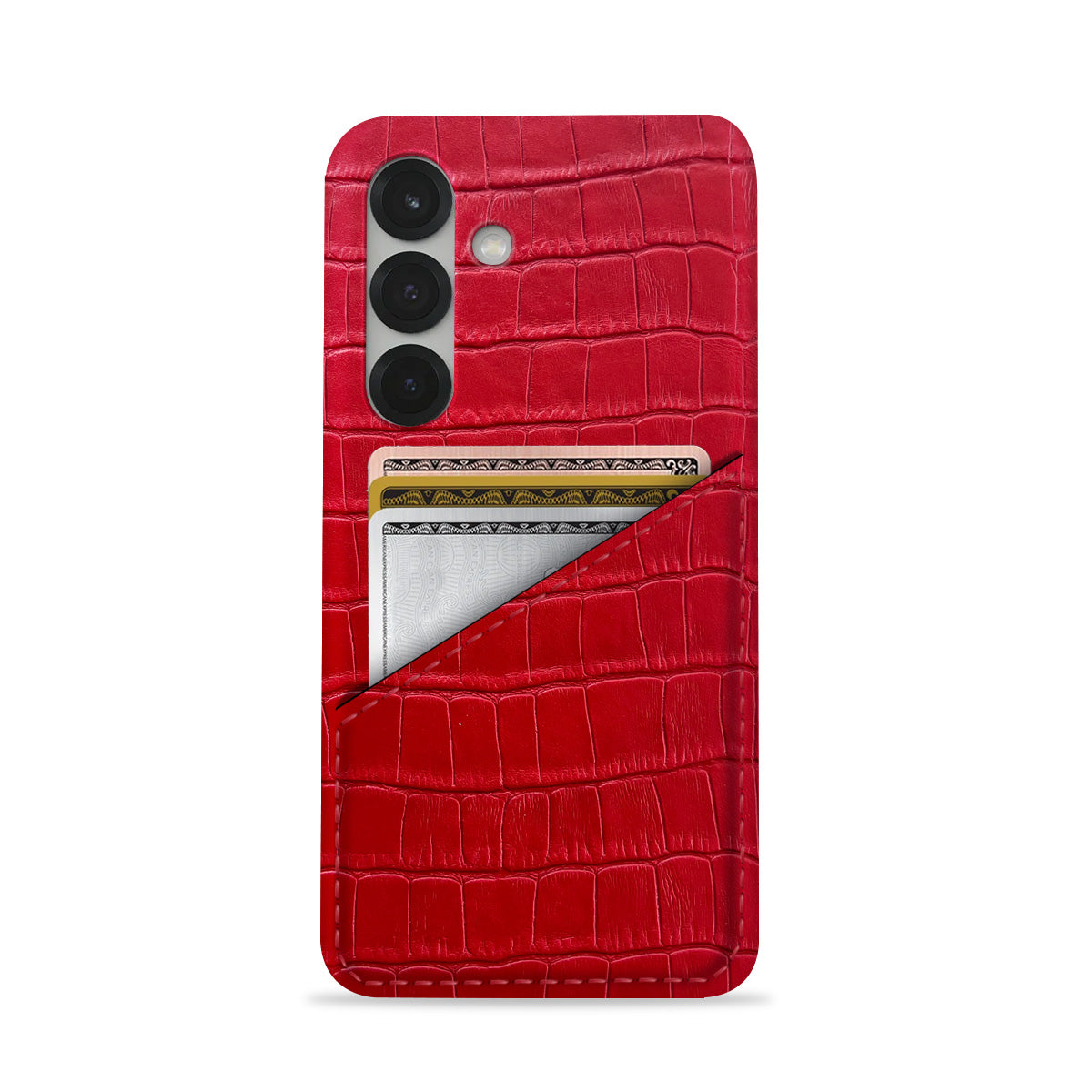 Galaxy S26 Plus Leather Case — Vega Cardholder