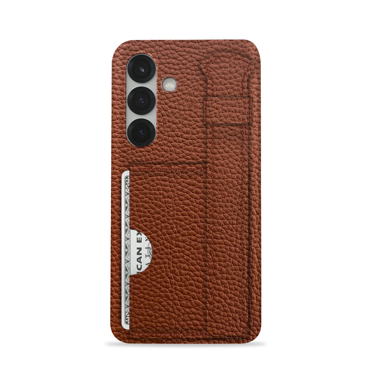 Galaxy S25 Plus Leather Case — Ashe Handle Cardholder