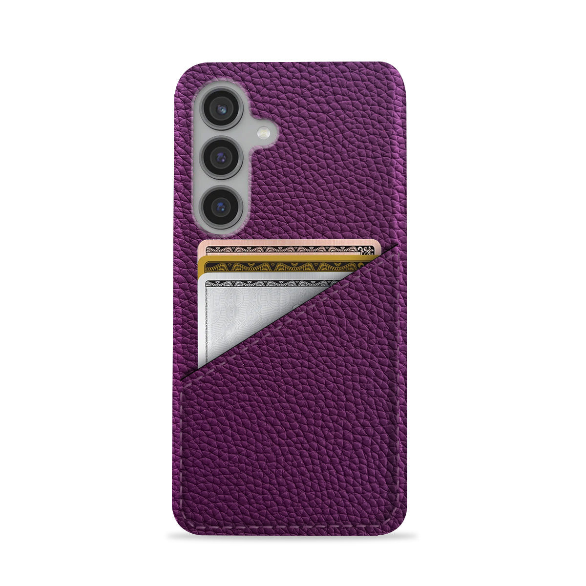 Galaxy S25 FE Leather Case — Ashe Cardholder