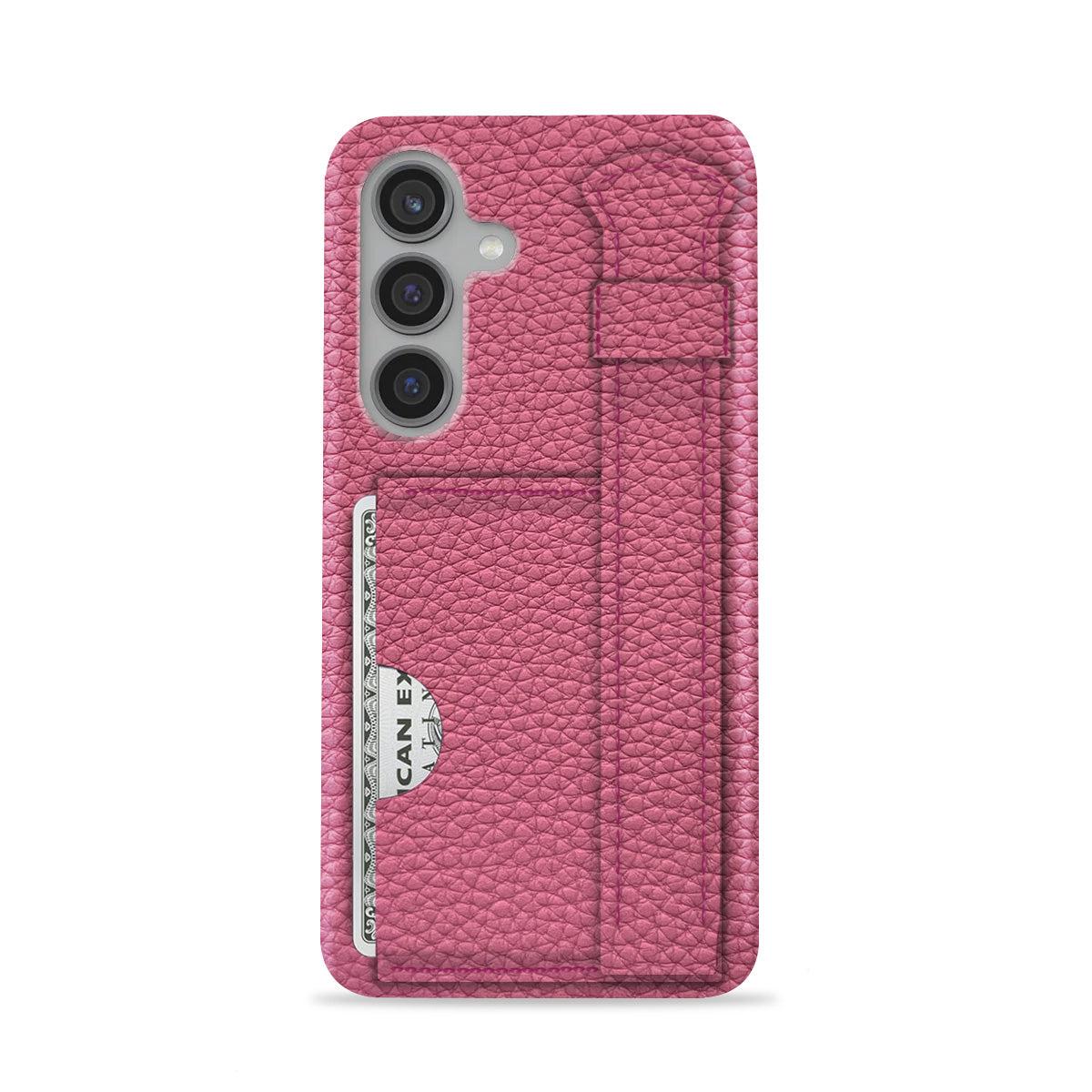 Galaxy S24 Plus Leather Case — Ashe Handle Cardholder