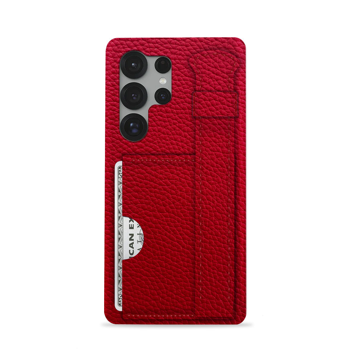 Galaxy S26 Ultra Leather Case — Ashe Handle Cardholder