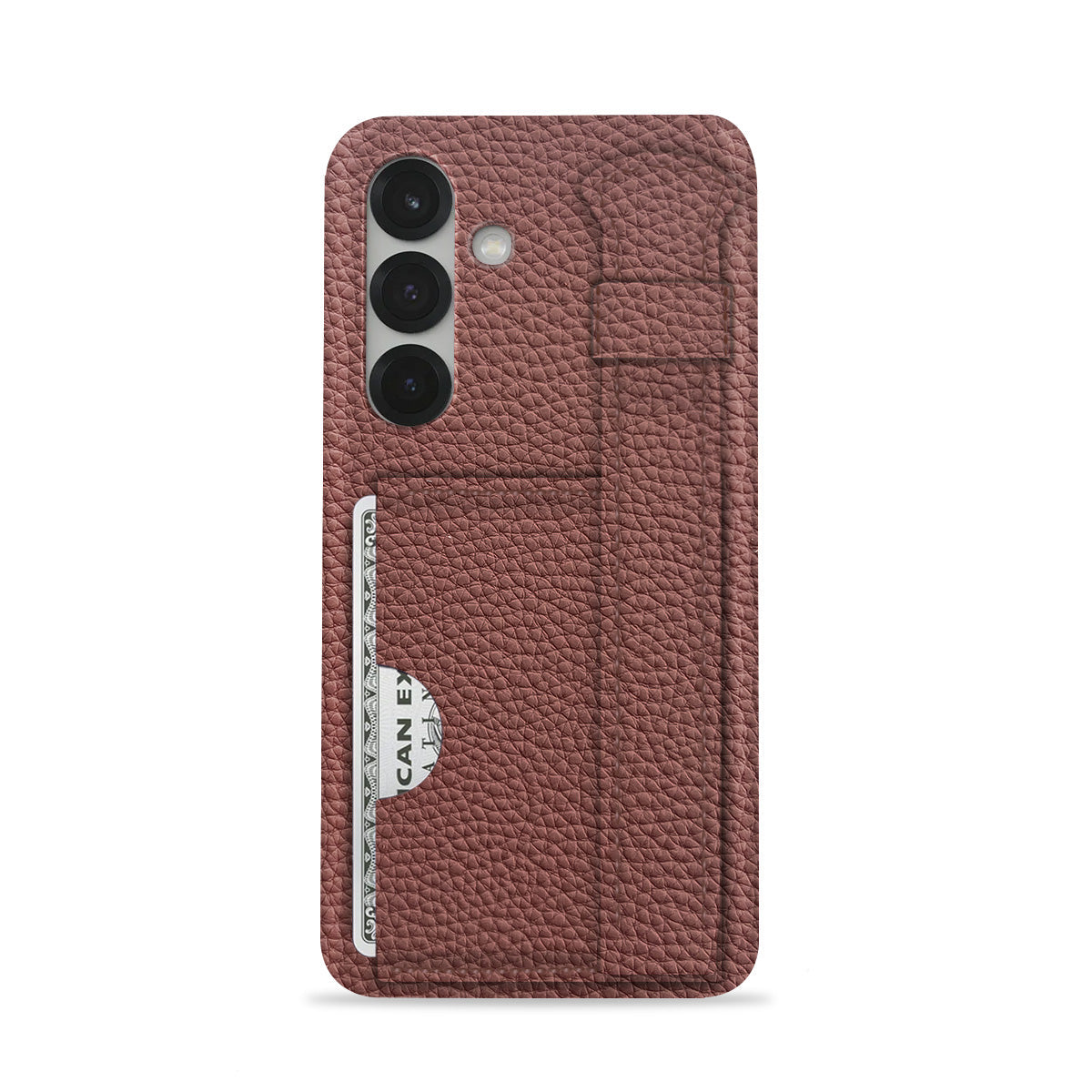 Galaxy S26 Leather Case — Ashe Handle Cardholder