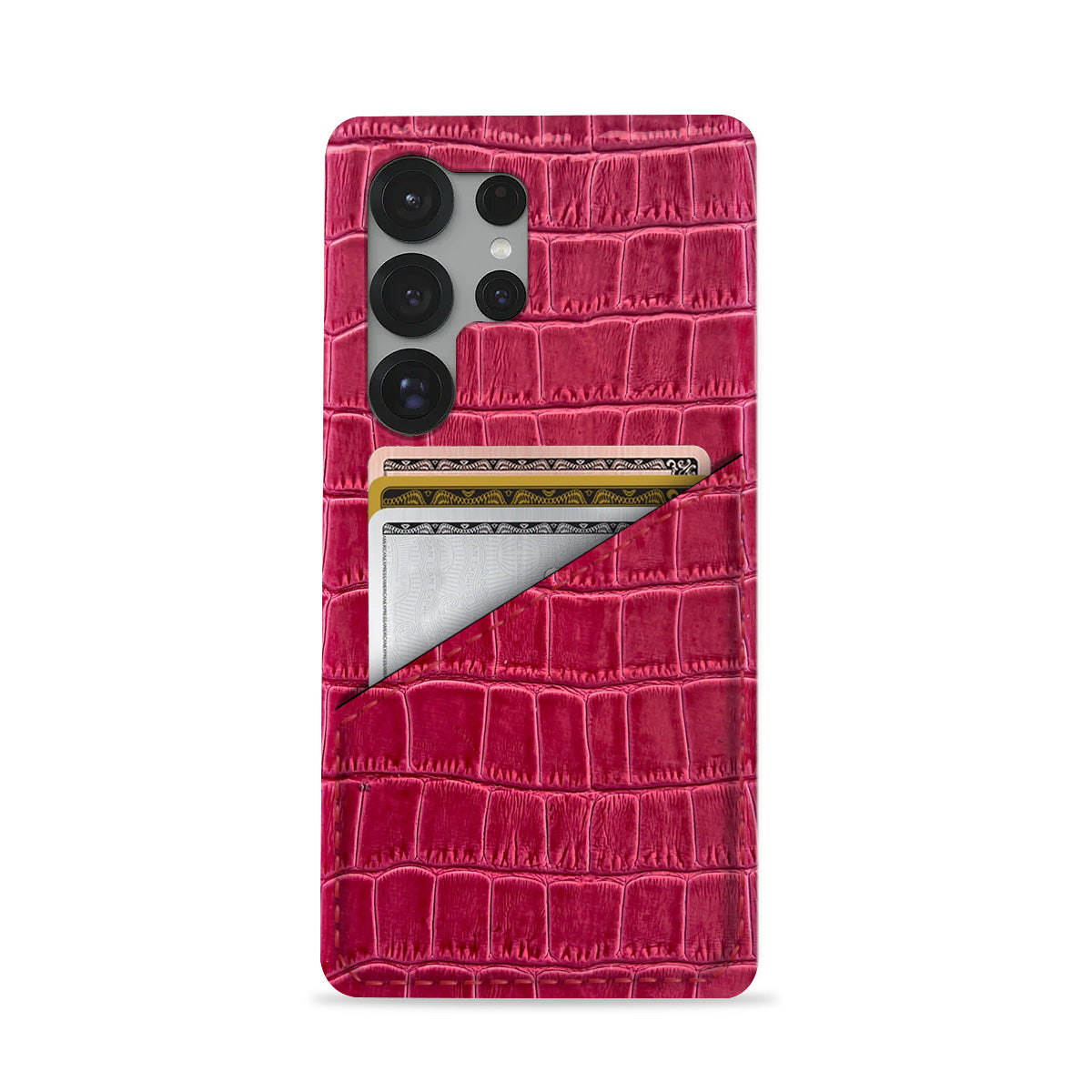 Galaxy S26 Ultra Leather Case — Vega Cardholder