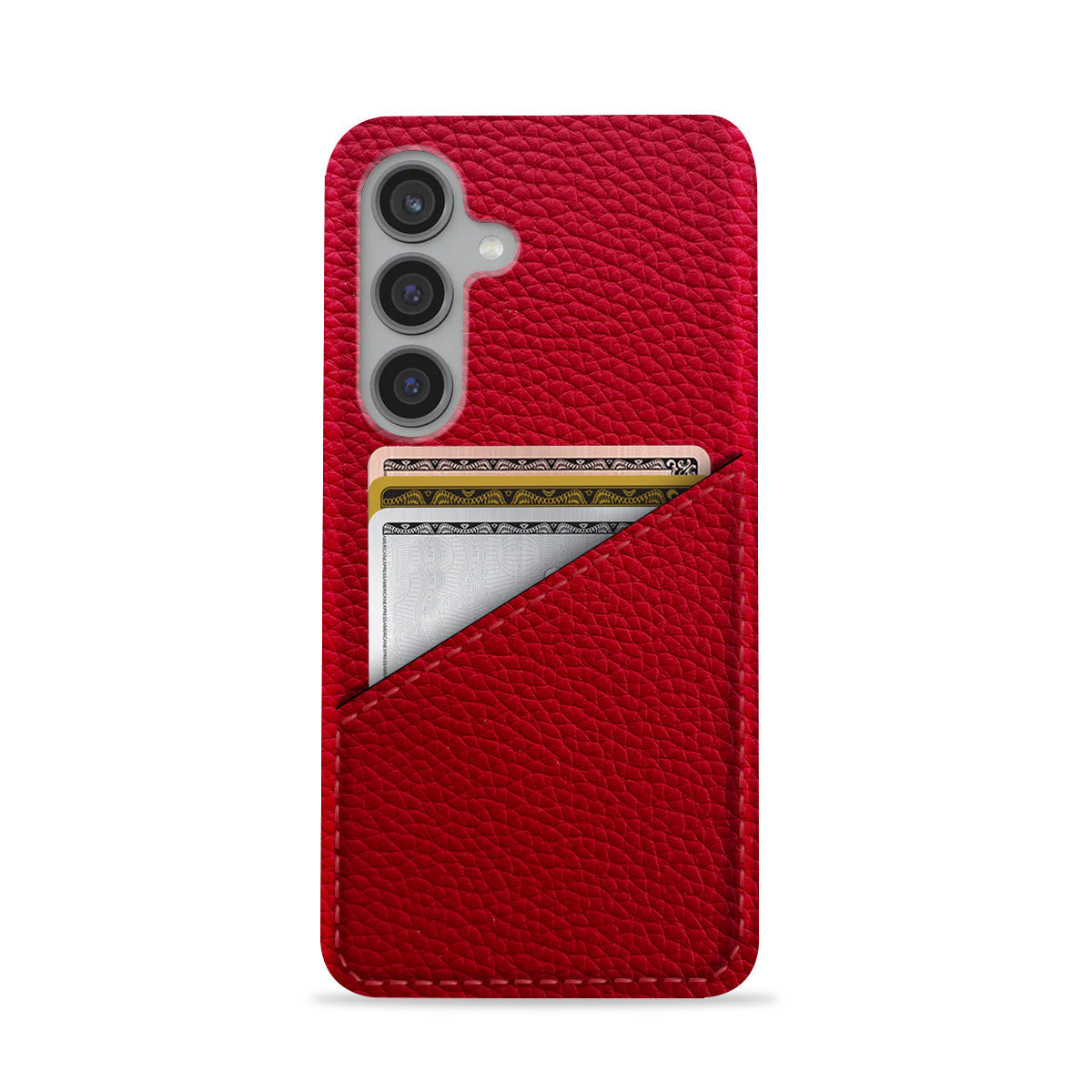 Galaxy S24 Plus Leather Case — Ashe Cardholder