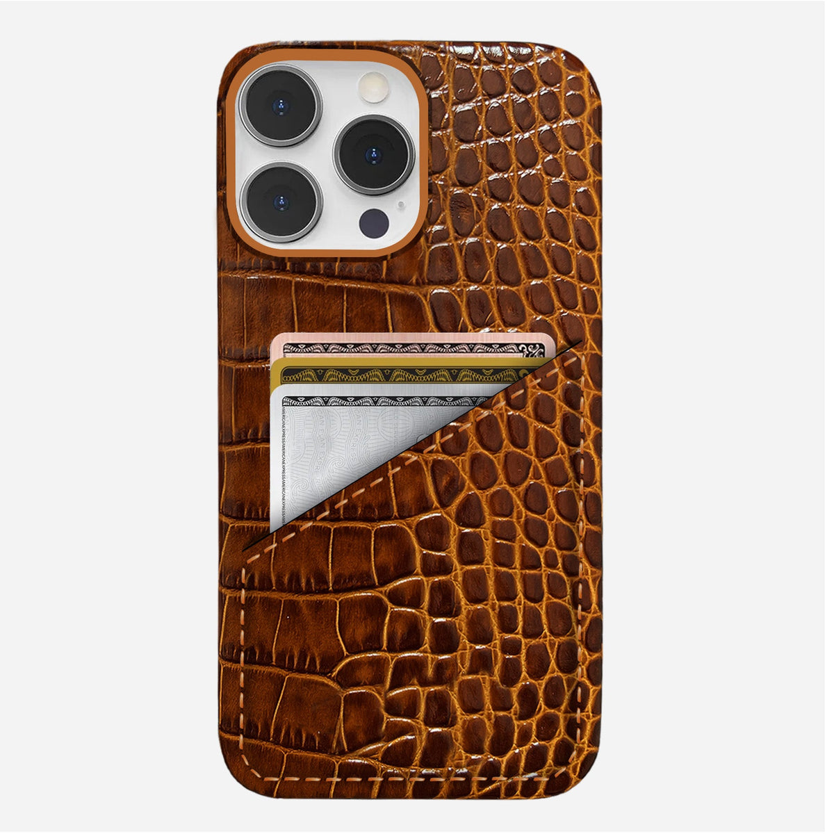 iPhone 16 Pro Leather Case — Neo Cardholder