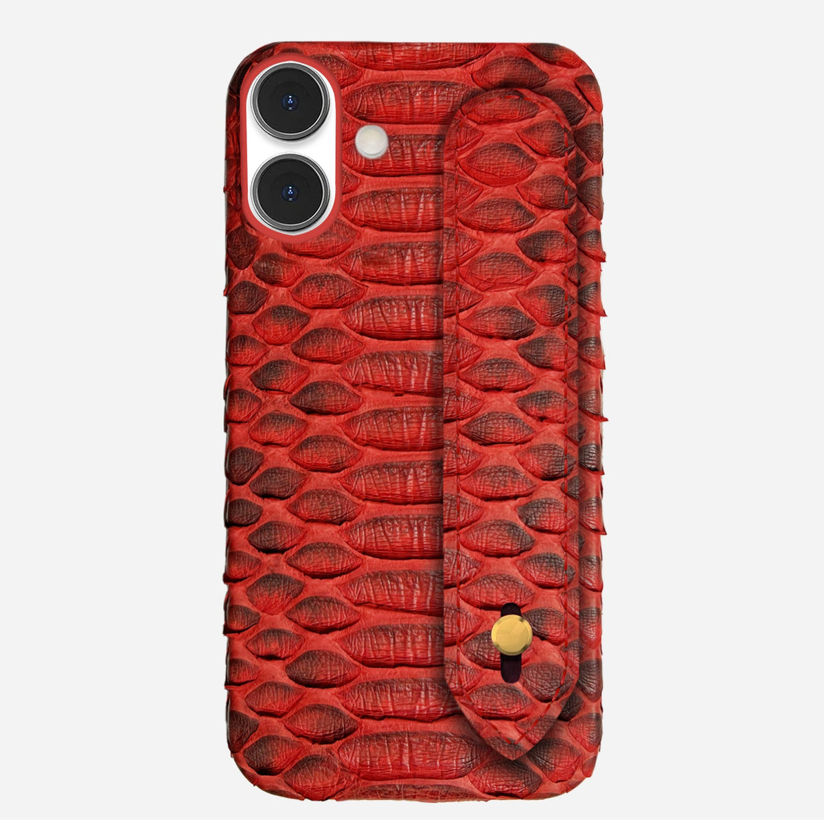 iPhone 16 Plus Leather Case — Piton Handle