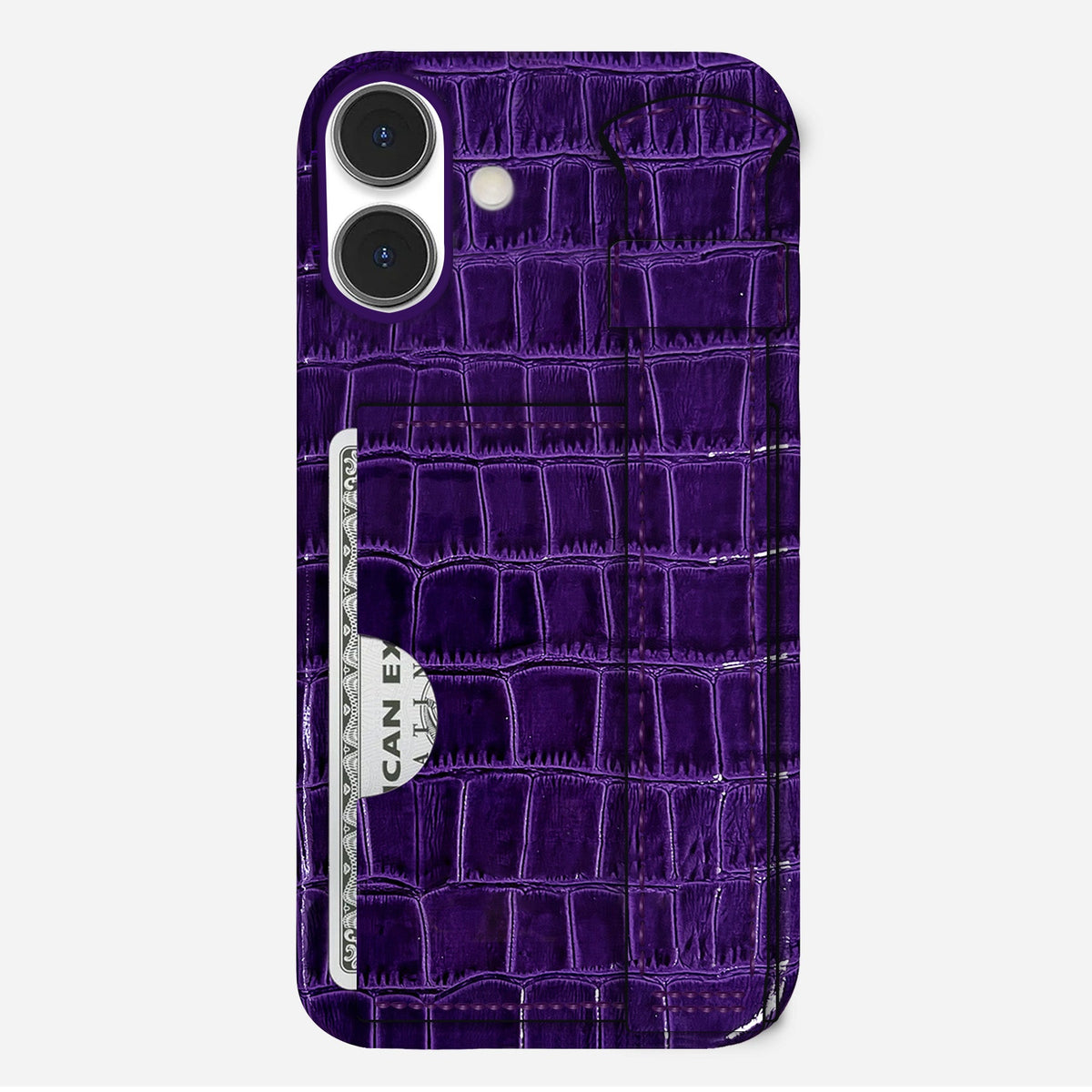 iPhone 16 Leather Case — Vega Handle Cardholder