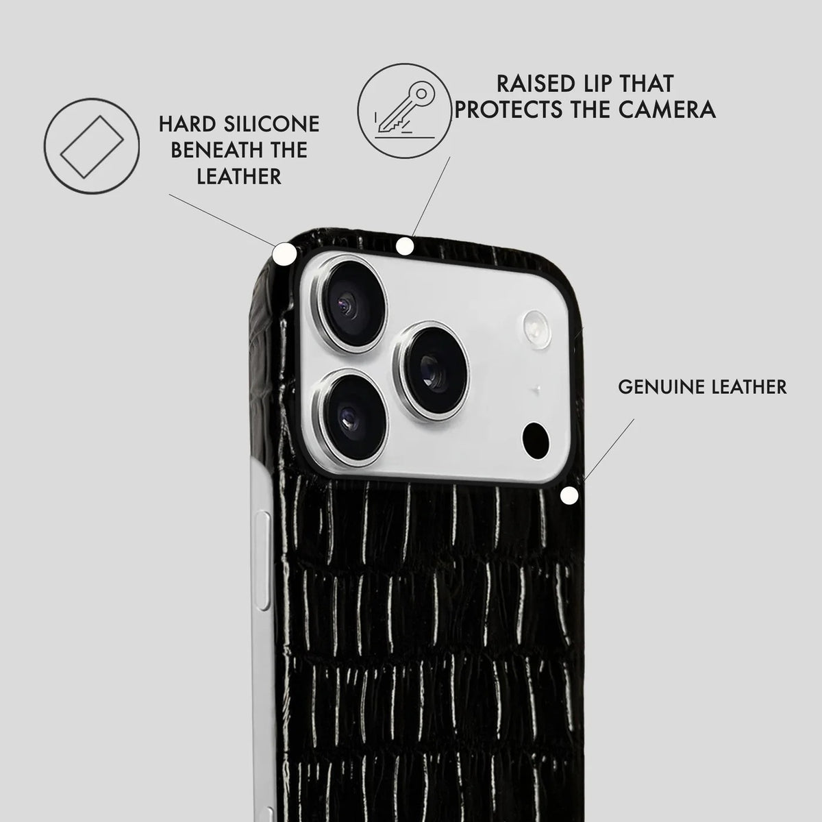 iPhone 18 Pro Leather Case — Vega