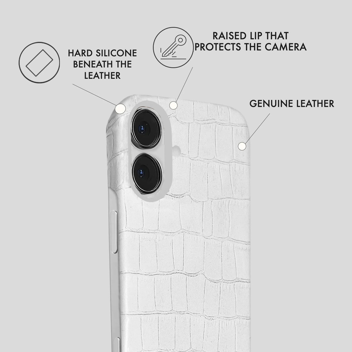 iPhone 16 Plus Leather Case — Vega