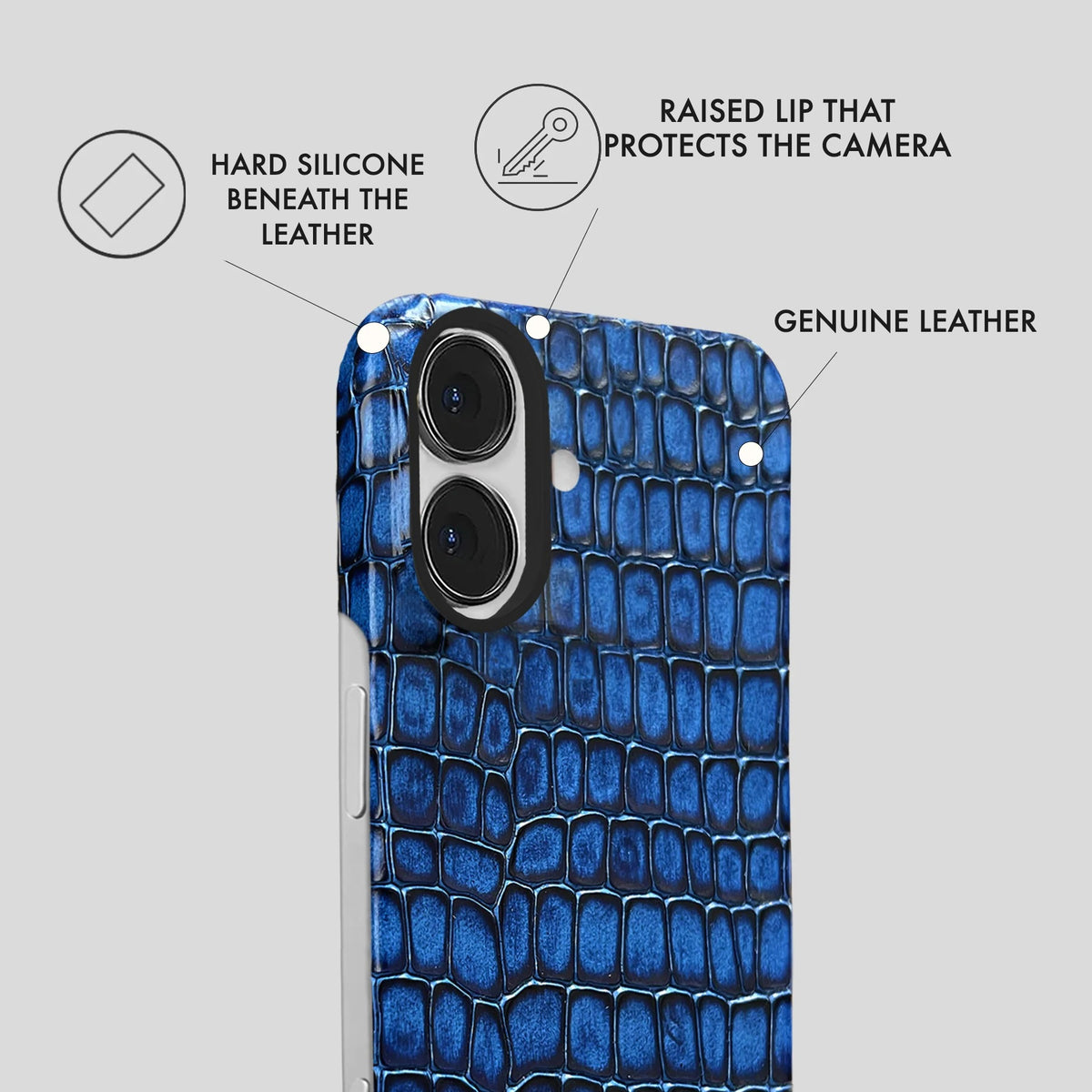 iPhone 16 Leather Case — Lusso