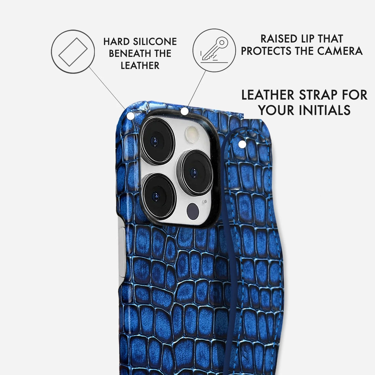 iPhone 15 Pro Max Leather Case — Lusso Handle