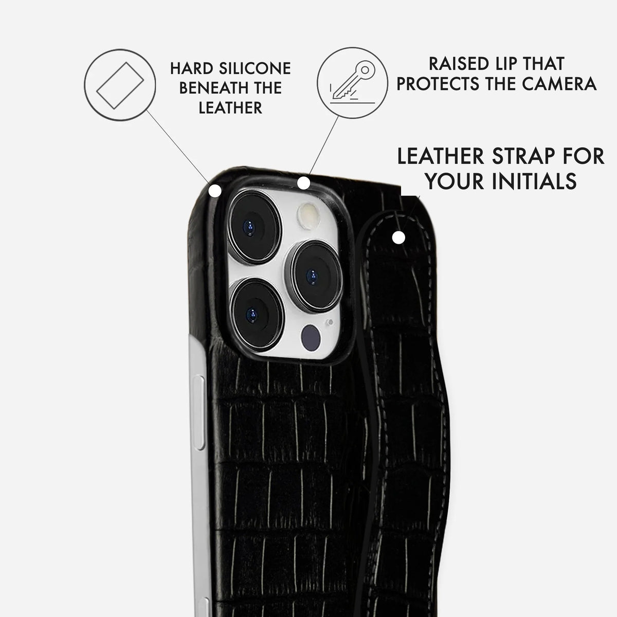 iPhone 16 Pro Max Leather Case — Vega Handle