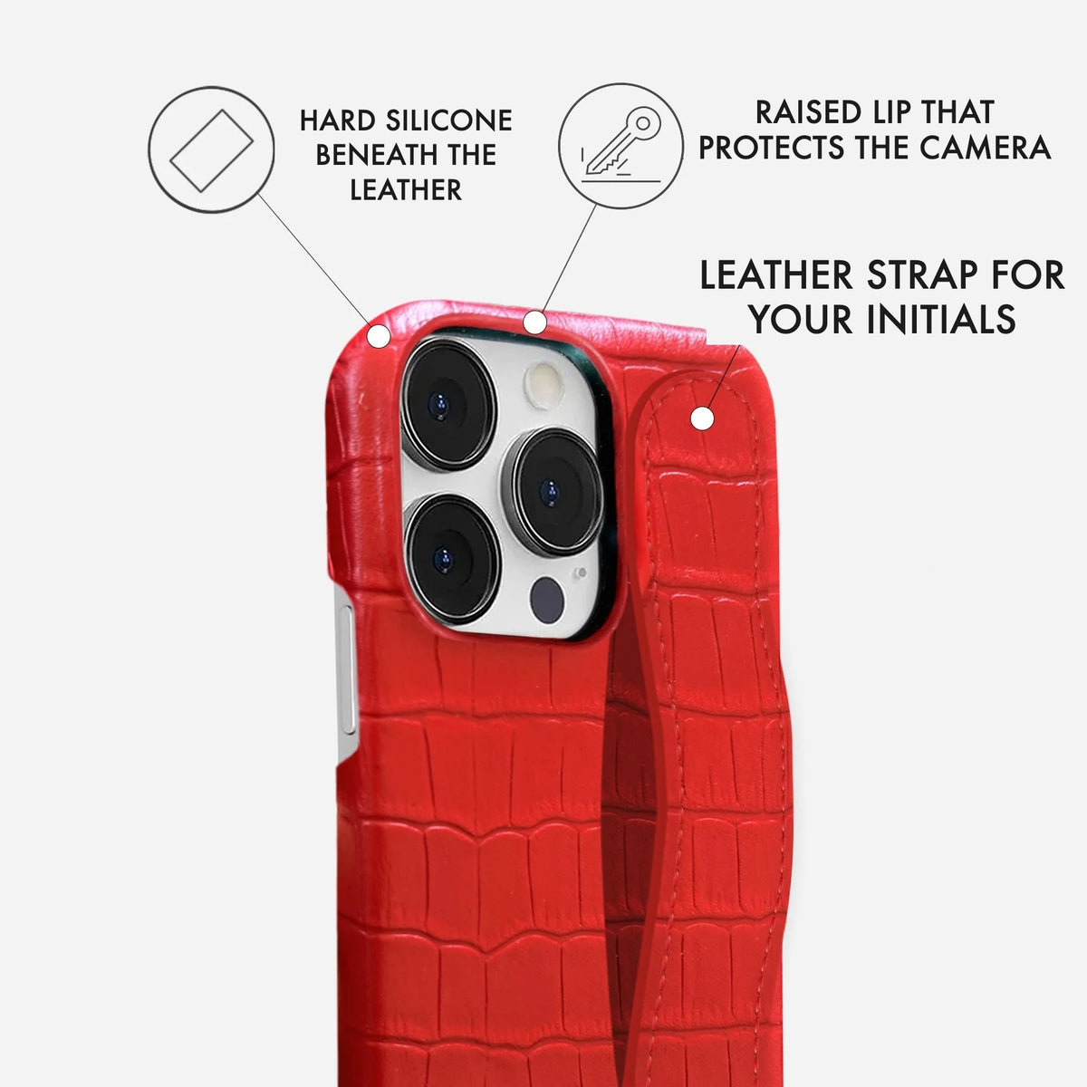 iPhone 14 Pro Max Leather Case — Vega Handle