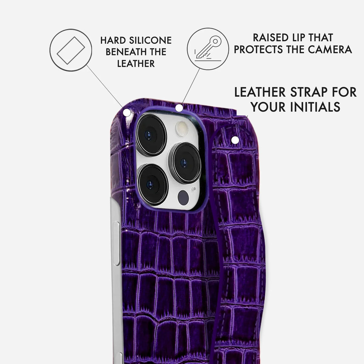 iPhone 16 Pro Max Leather Case — Vega Handle